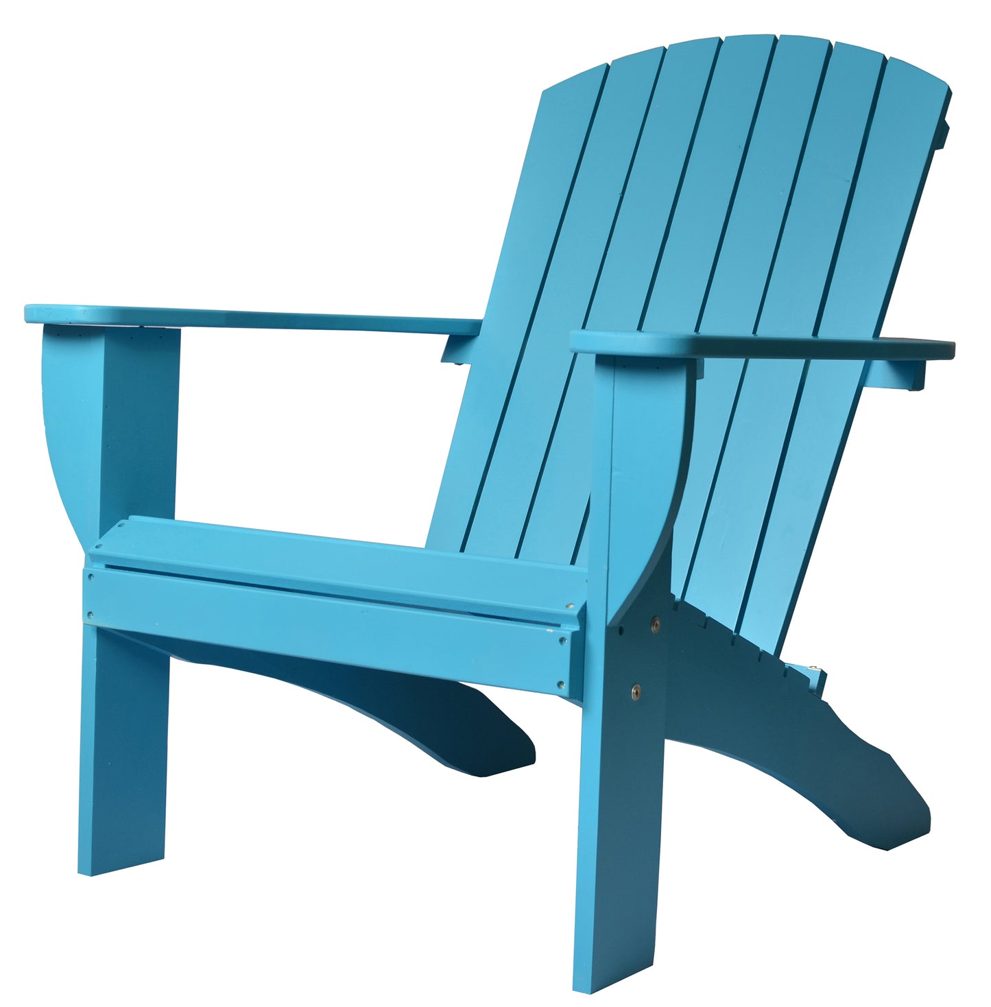 Riverstone Solid Cedar Adirondack Extra Wide Chair with build in bottle opener & matching folding table