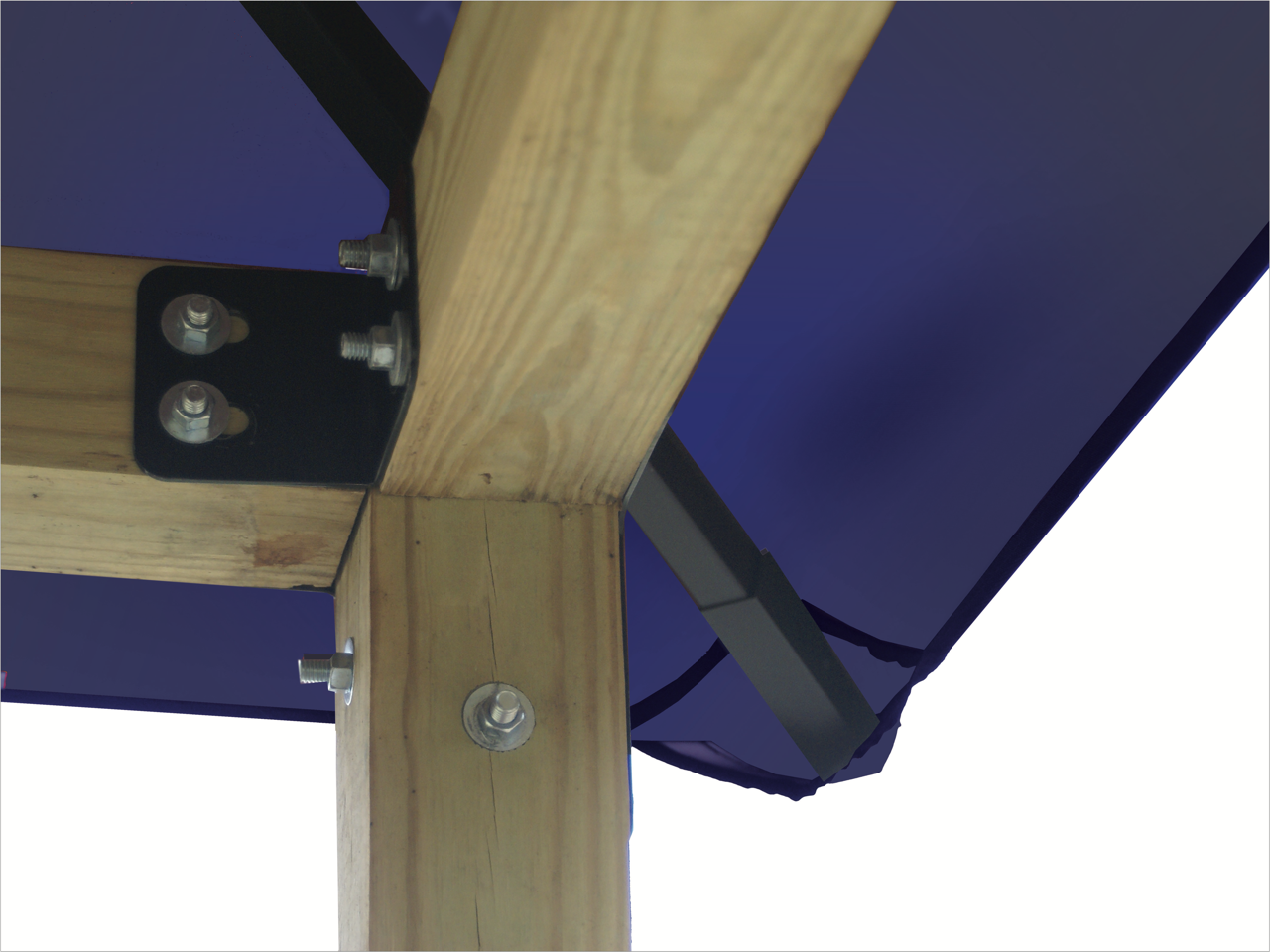 ACACIA Gazebo Roof Framing and Mounting Kit With SunDURA Canopy
