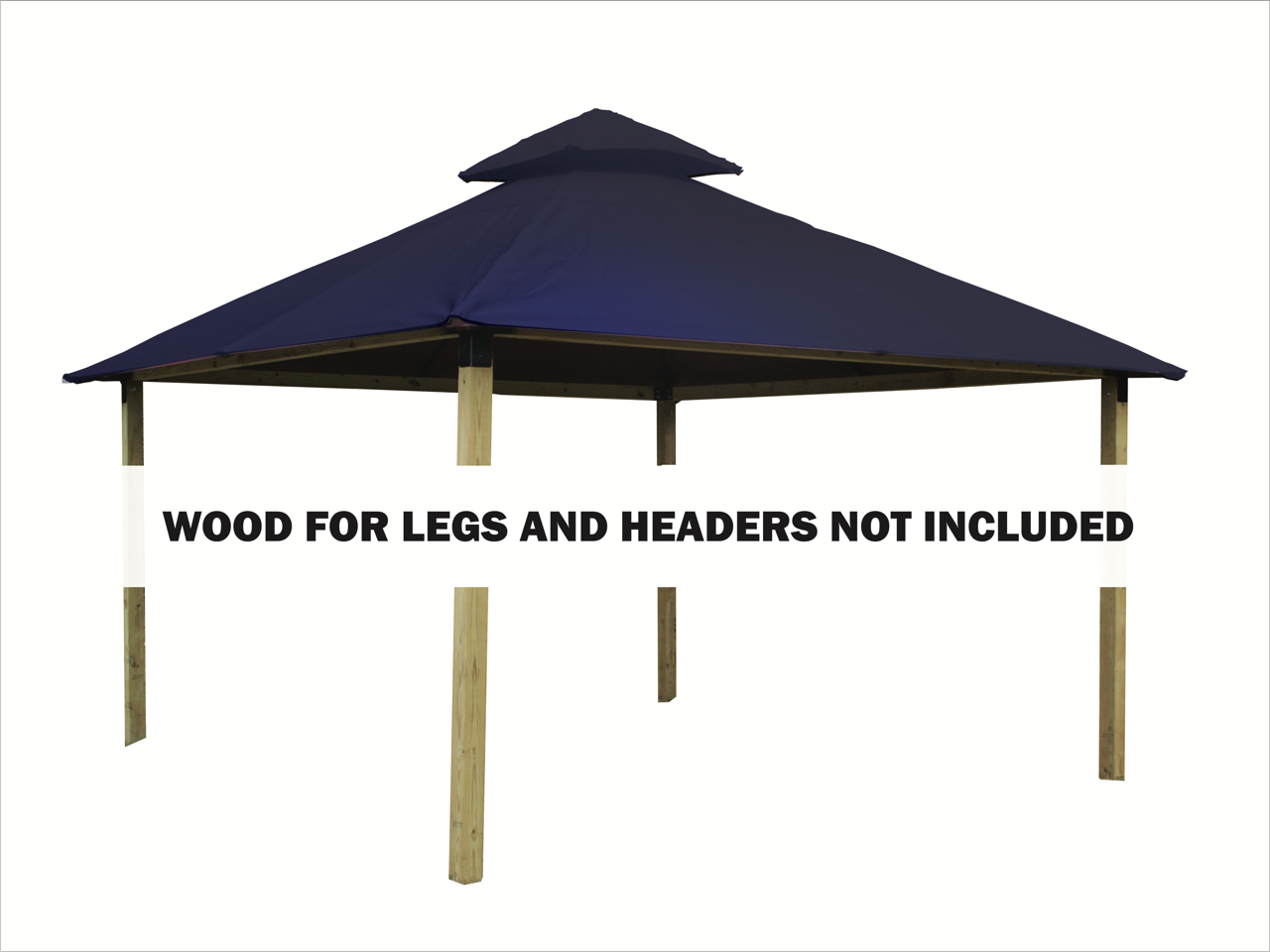 ACACIA Gazebo Roof Framing and Mounting Kit With SunDURA Canopy