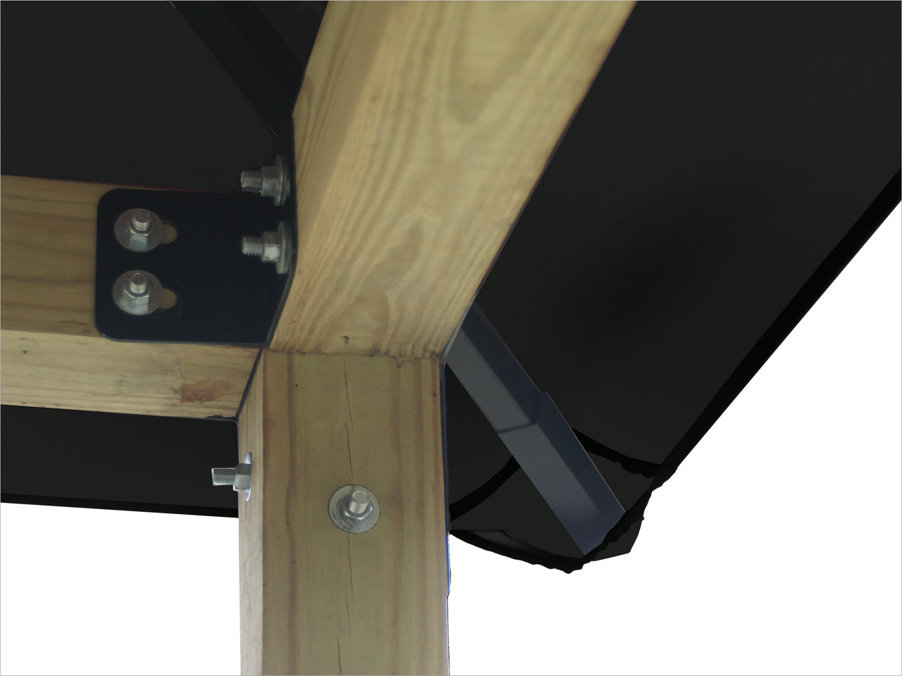 ACACIA Gazebo Roof Framing and Mounting Kit With SunDURA Canopy