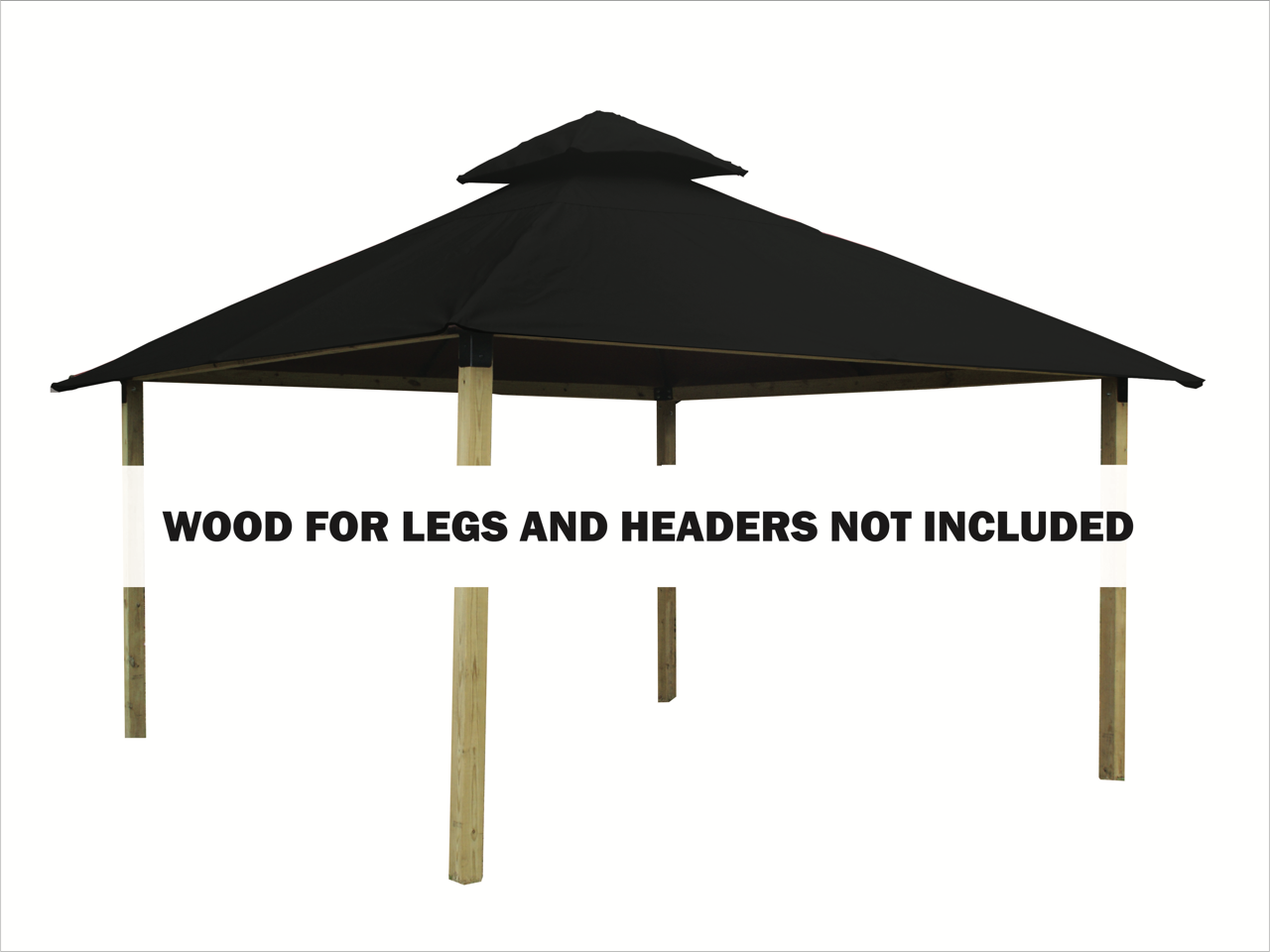 ACACIA Gazebo Roof Framing and Mounting Kit With SunDURA Canopy