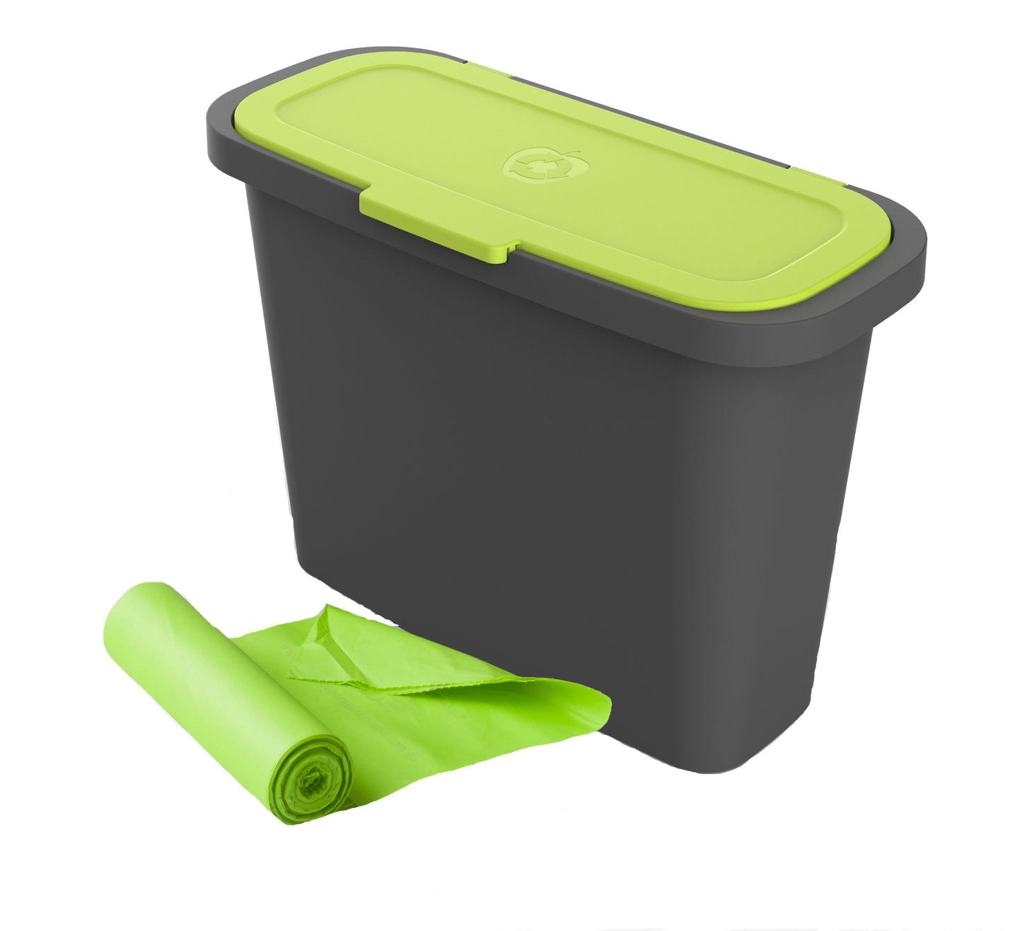 Maze Large 2.4 Gallon Kitchen Caddie Compost Bin