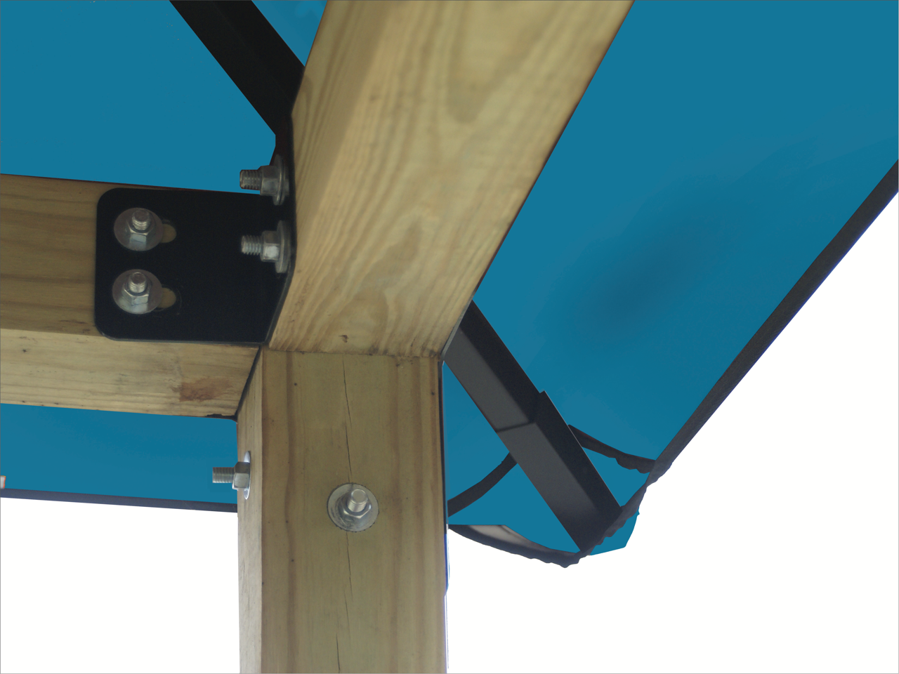 ACACIA Gazebo Roof Framing and Mounting Kit With OutDURA Canopy