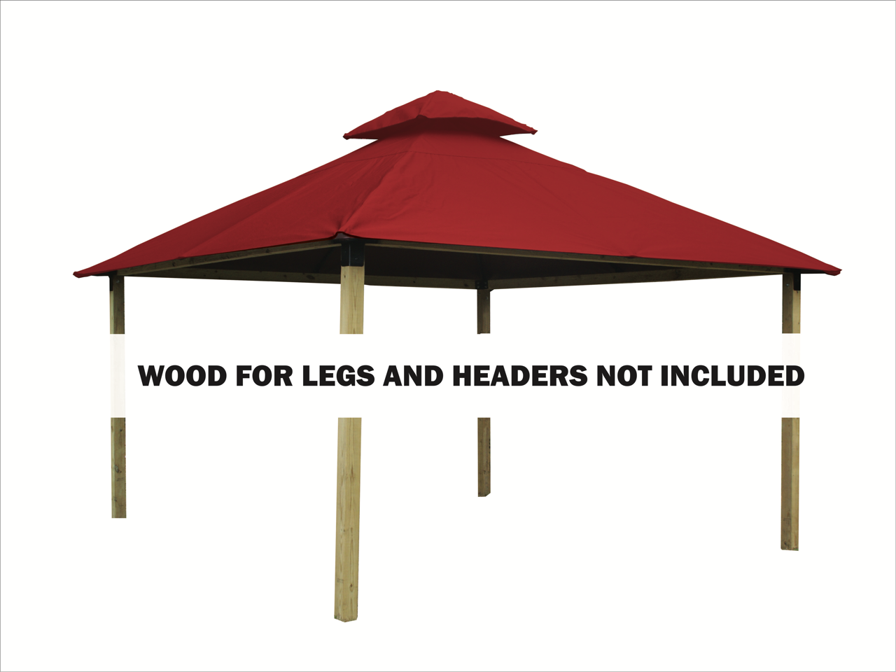 ACACIA Gazebo Roof Framing and Mounting Kit With OutDURA Canopy