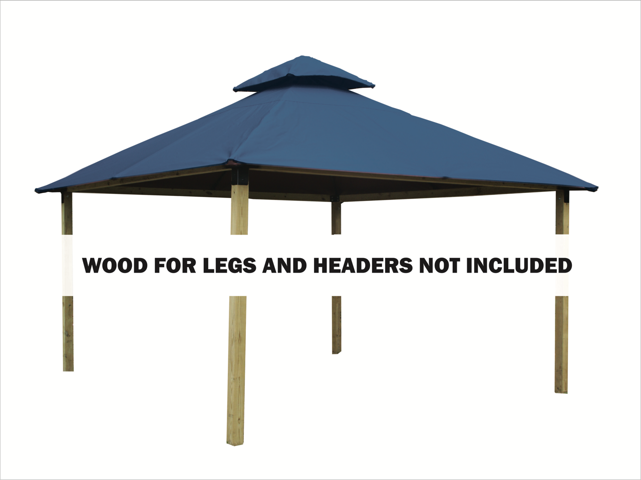 ACACIA Gazebo Roof Framing and Mounting Kit With SunDURA Canopy