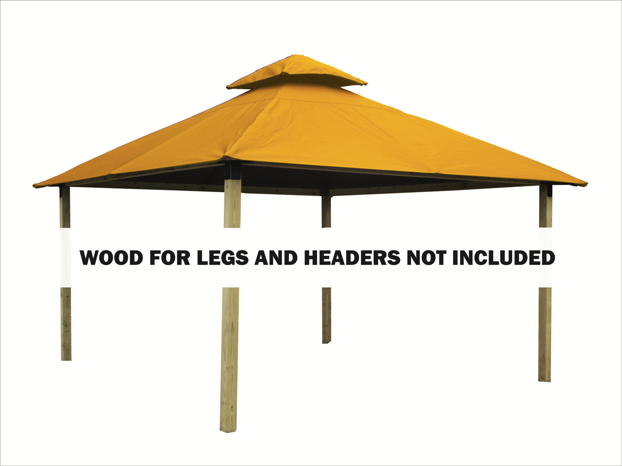 ACACIA Gazebo Roof Framing and Mounting Kit With OutDURA Canopy