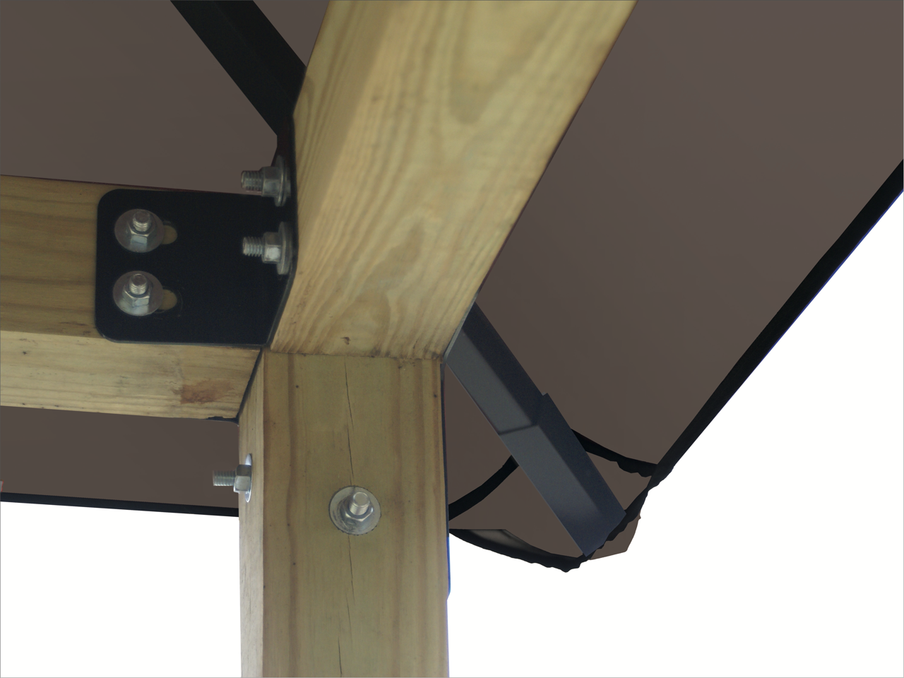 ACACIA Gazebo Roof Framing and Mounting Kit With OutDURA Canopy