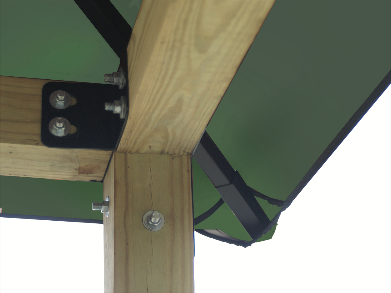 ACACIA Gazebo Roof Framing and Mounting Kit With SunDURA Canopy