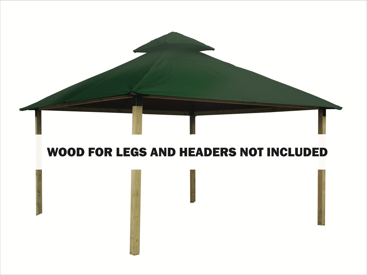 ACACIA Gazebo Roof Framing and Mounting Kit With SunDURA Canopy