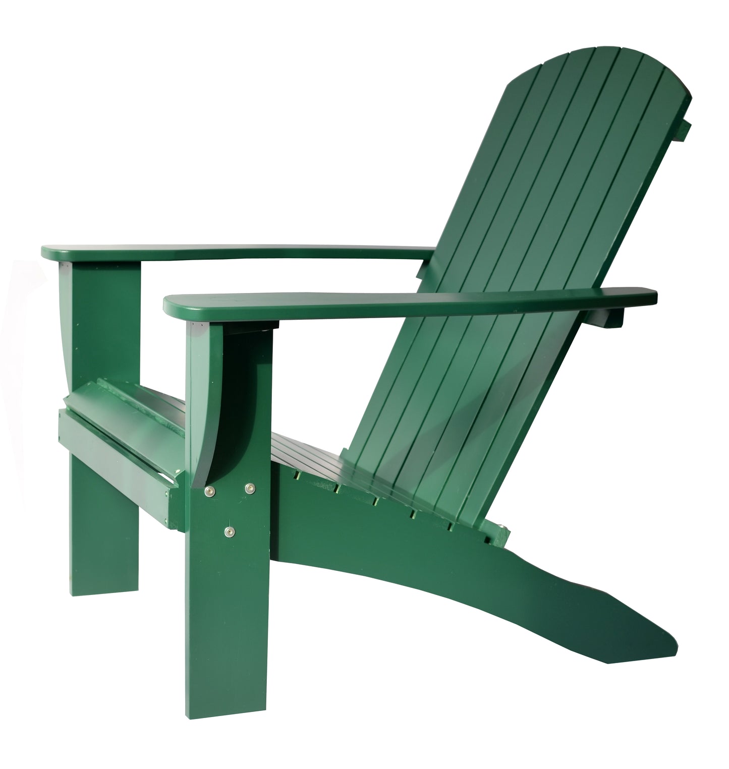 Riverstone Solid Cedar Adirondack Extra Wide Chair with build in bottle opener & matching folding table