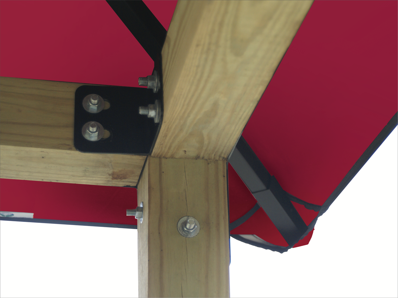 ACACIA Gazebo Roof Framing and Mounting Kit With OutDURA Canopy