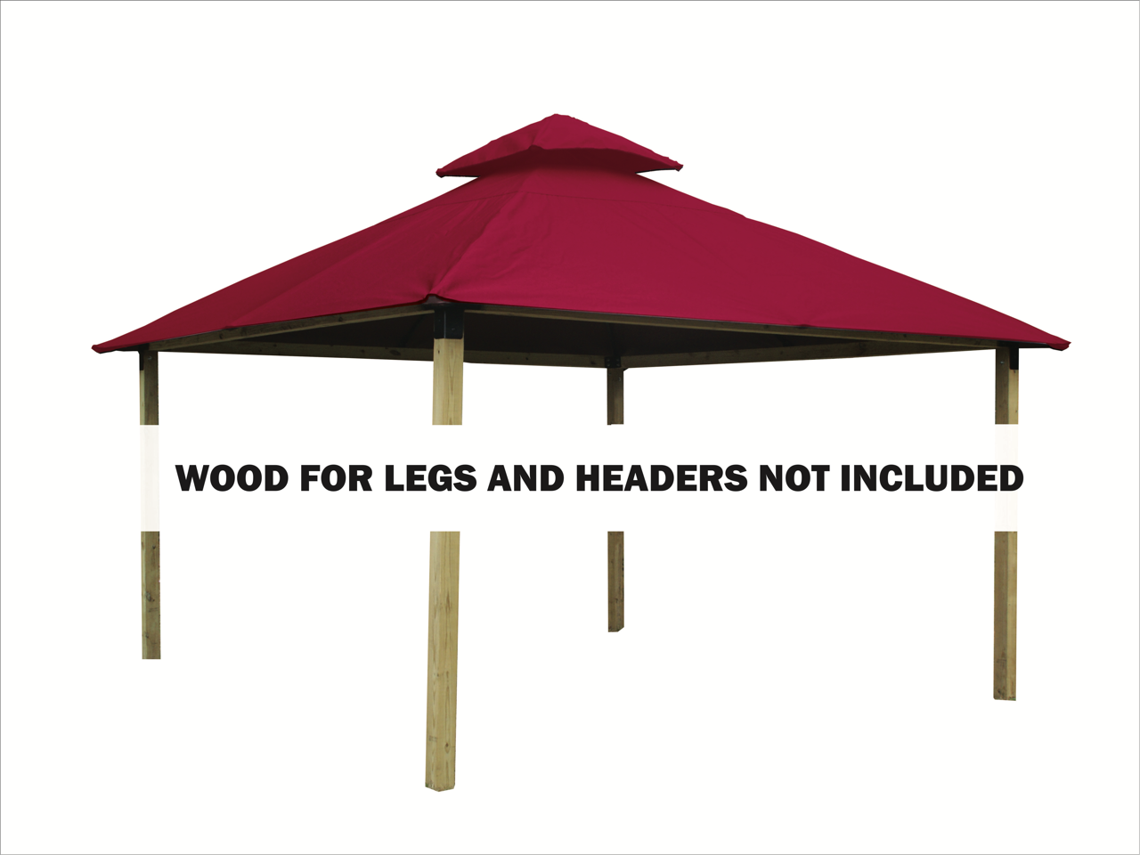 ACACIA Gazebo Roof Framing and Mounting Kit With OutDURA Canopy