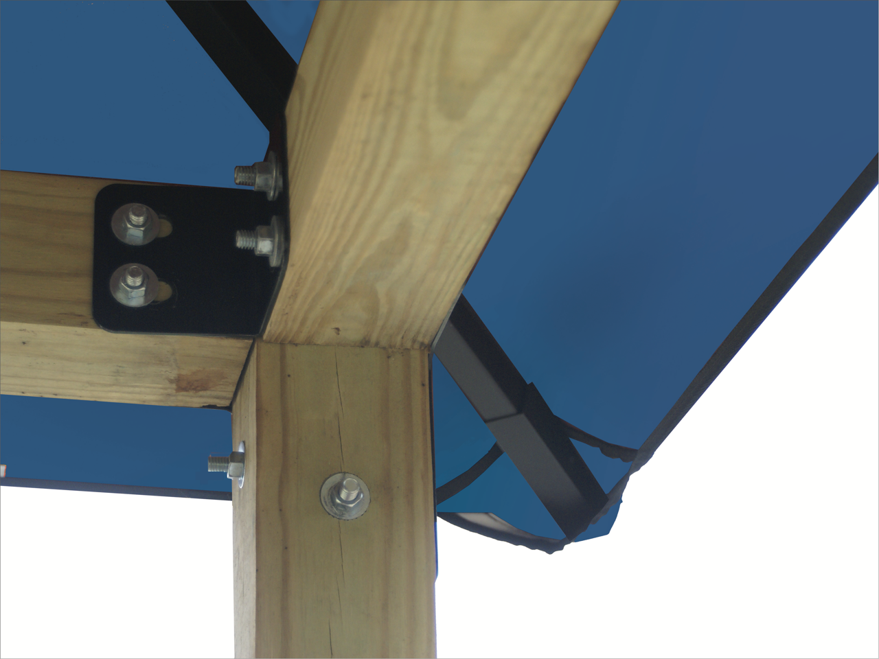 ACACIA Gazebo Roof Framing and Mounting Kit With OutDURA Canopy