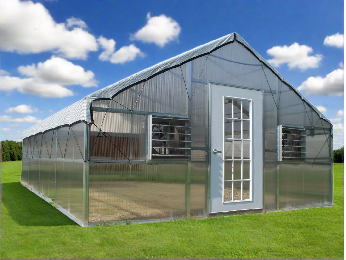 Wallace - Premium Grower's Edition - Educational Greenhouse Kit With 8FT High Walls