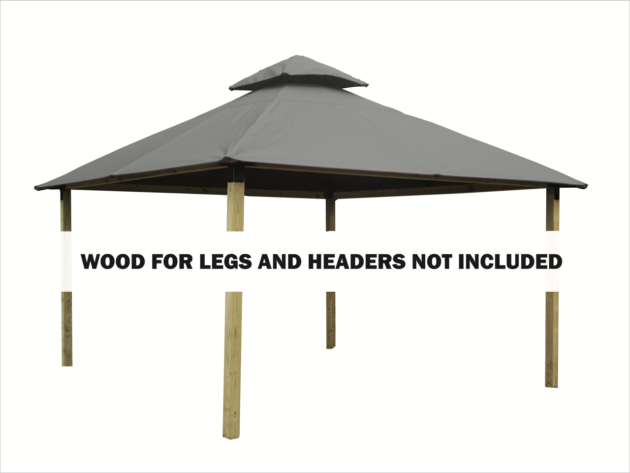 ACACIA Gazebo Roof Framing and Mounting Kit With SunDURA Canopy