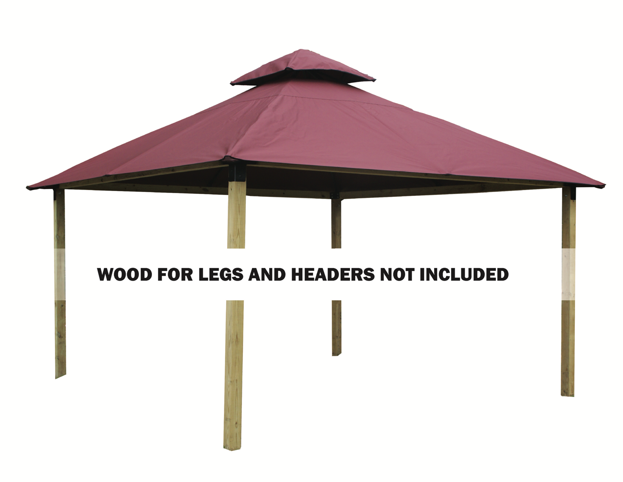 ACACIA Gazebo Roof Framing and Mounting Kit With SunDURA Canopy