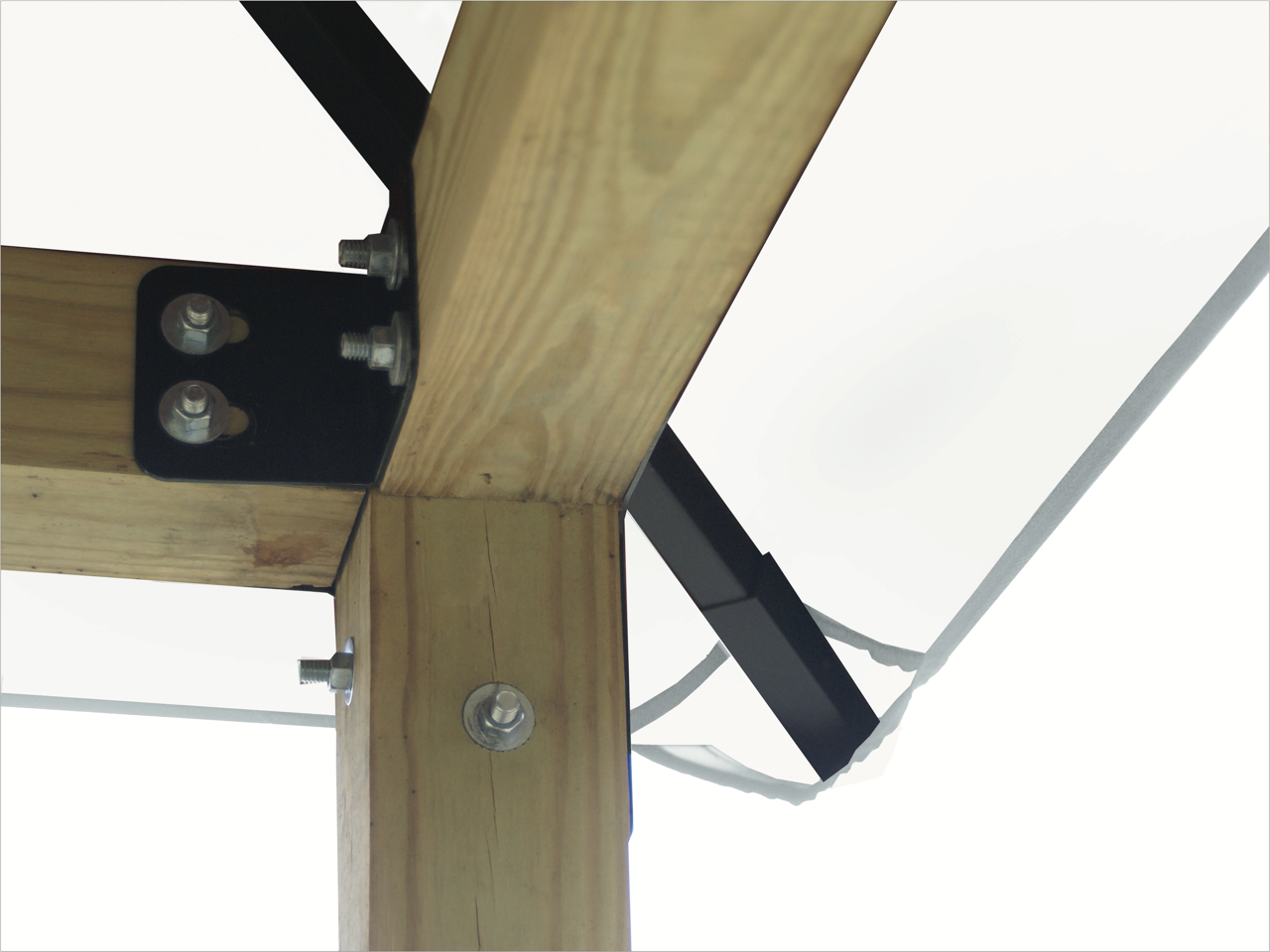 ACACIA Gazebo Roof Framing and Mounting Kit With OutDURA Canopy