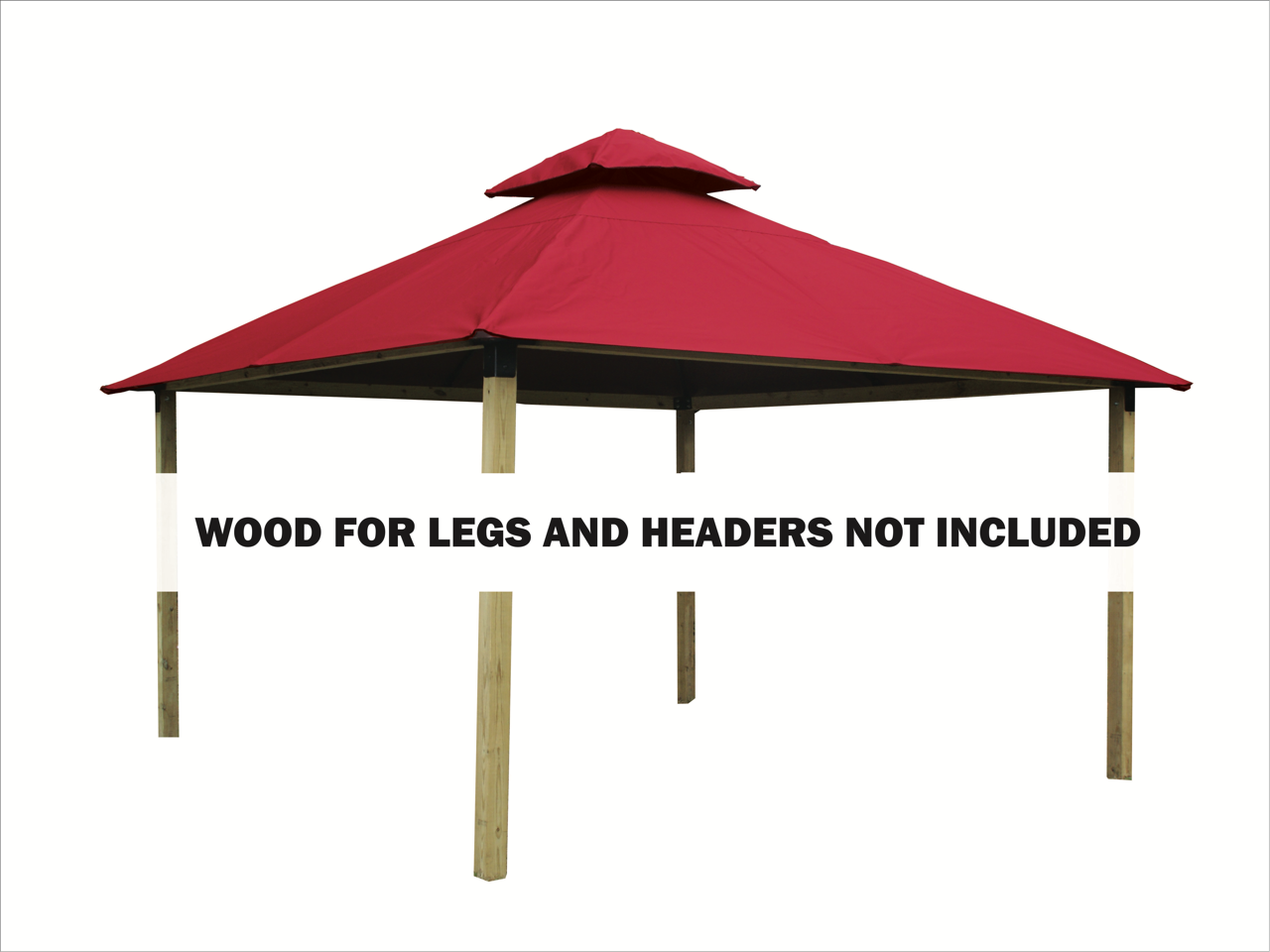 ACACIA Gazebo Roof Framing and Mounting Kit With SunDURA Canopy