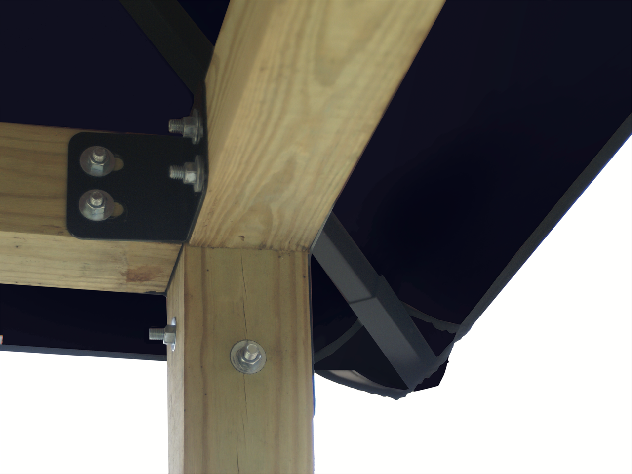 ACACIA Gazebo Roof Framing and Mounting Kit With OutDURA Canopy