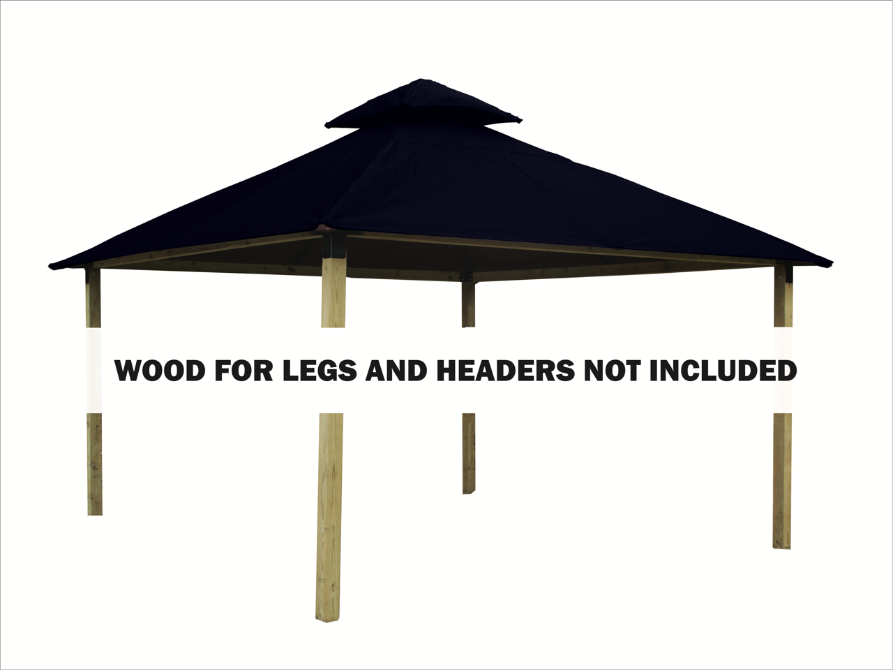 ACACIA Gazebo Roof Framing and Mounting Kit With OutDURA Canopy