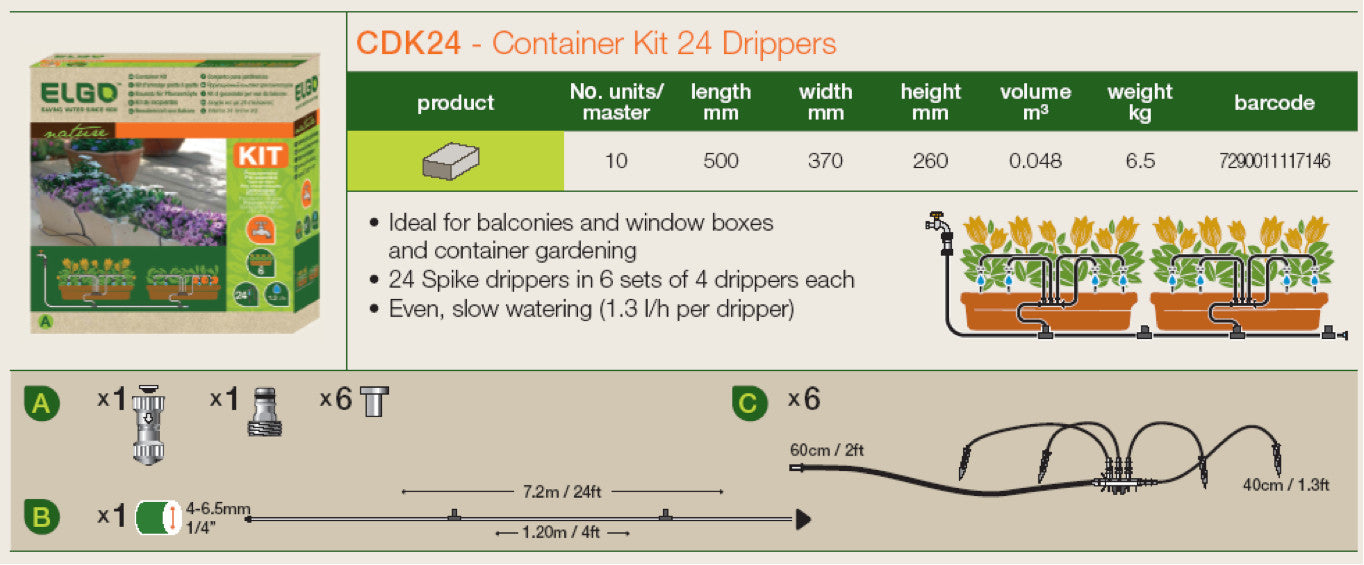 GENESIS Dripper Watering Kit