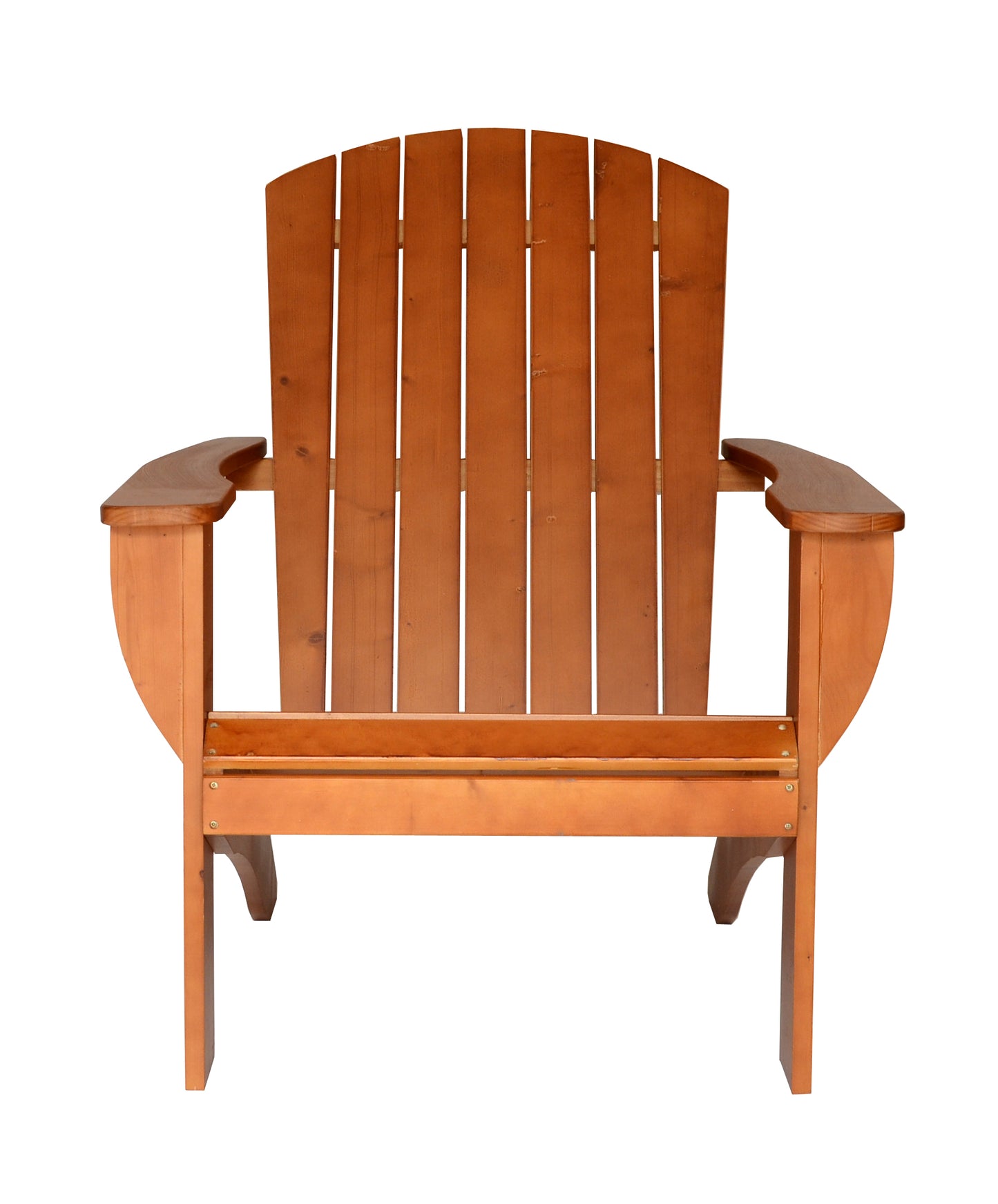 Riverstone Solid Cedar Adirondack Extra Wide Chair with build in bottle opener & matching folding table