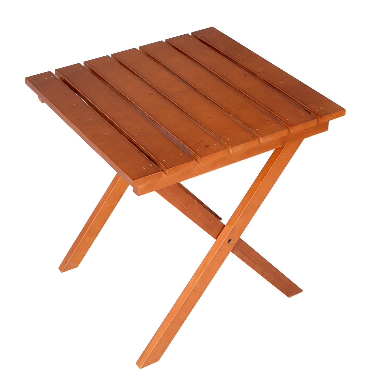 Riverstone Solid Cedar Adirondack Extra Wide Chair with build in bottle opener & matching folding table