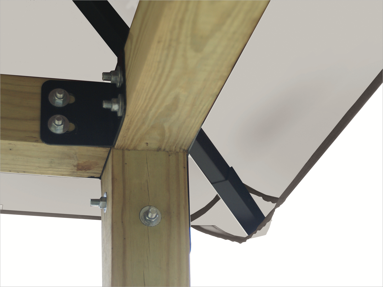 ACACIA Gazebo Roof Framing and Mounting Kit With OutDURA Canopy