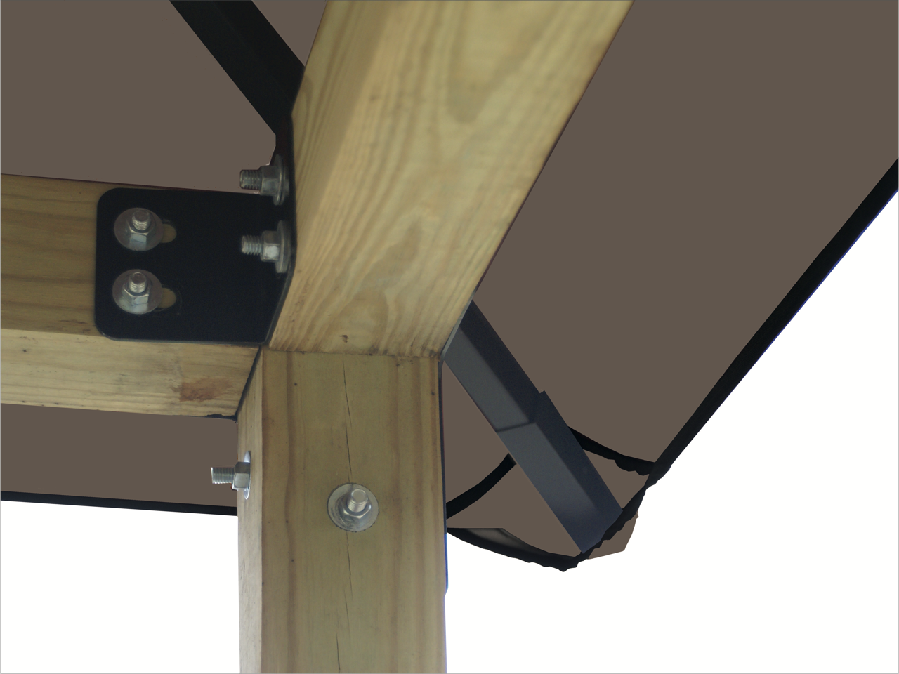 ACACIA Gazebo Roof Framing and Mounting Kit With OutDURA Canopy
