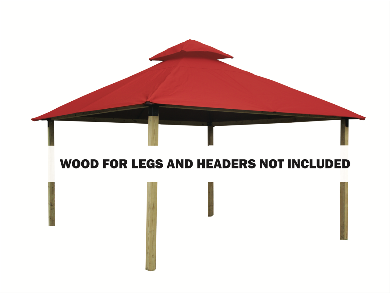 ACACIA Gazebo Roof Framing and Mounting Kit With OutDURA Canopy