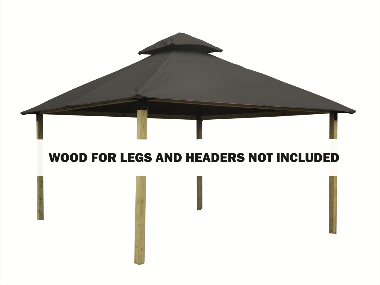 ACACIA Gazebo Roof Framing and Mounting Kit With OutDURA Canopy