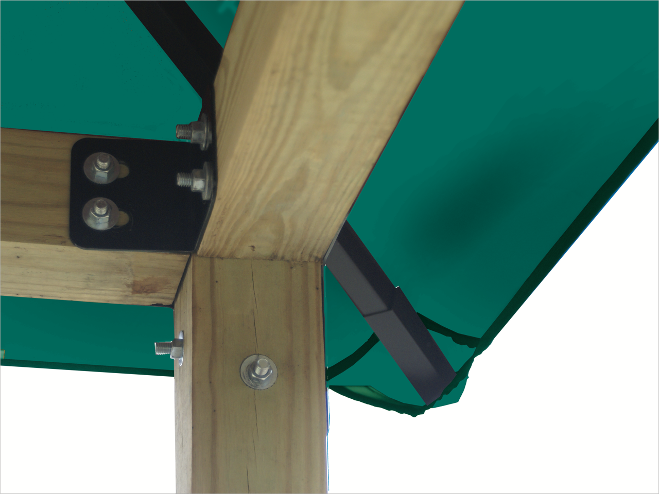 ACACIA Gazebo Roof Framing and Mounting Kit With SunDURA Canopy