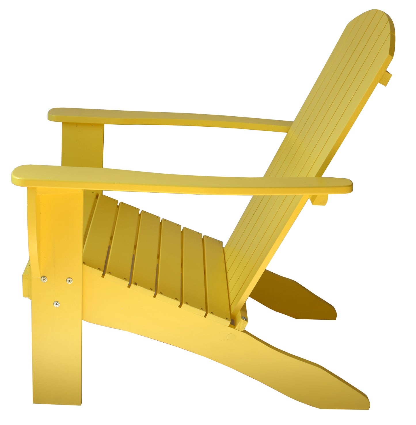 Riverstone Solid Cedar Adirondack Extra Wide Chair with build in bottle opener & matching folding table