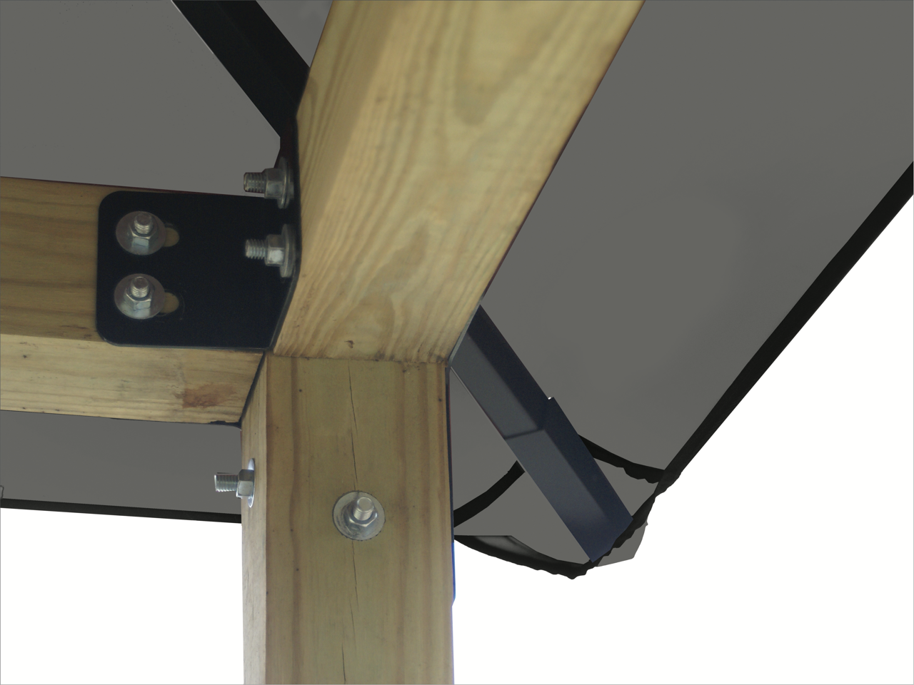 ACACIA Gazebo Roof Framing and Mounting Kit With OutDURA Canopy