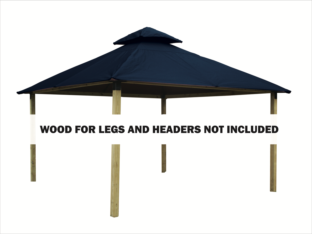 ACACIA Gazebo Roof Framing and Mounting Kit With OutDURA Canopy