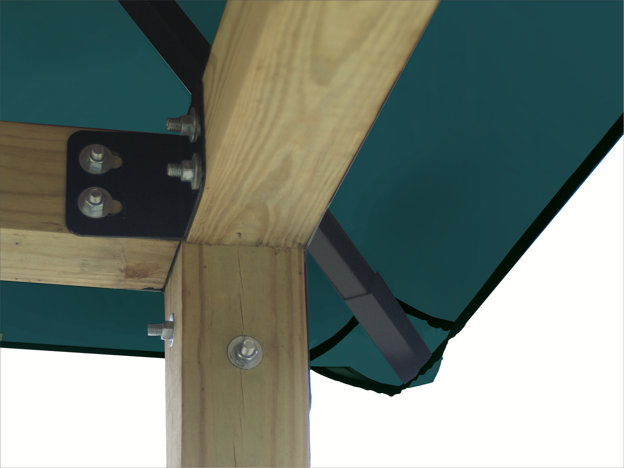 ACACIA Gazebo Roof Framing and Mounting Kit With OutDURA Canopy