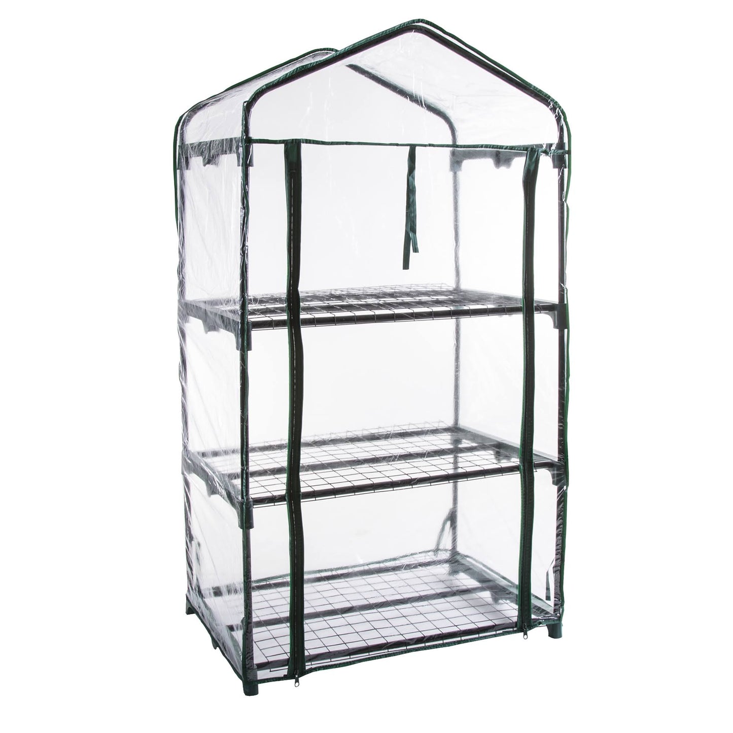 GENESIS Portable Rolling Greenhouse with Clear Cover