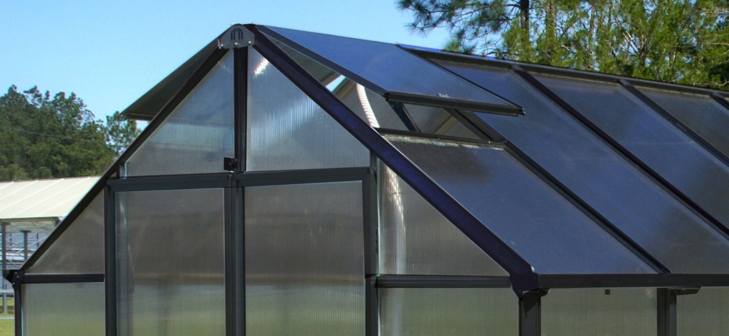 MONT Mojave Edition Black Finish Greenhouse with Heater