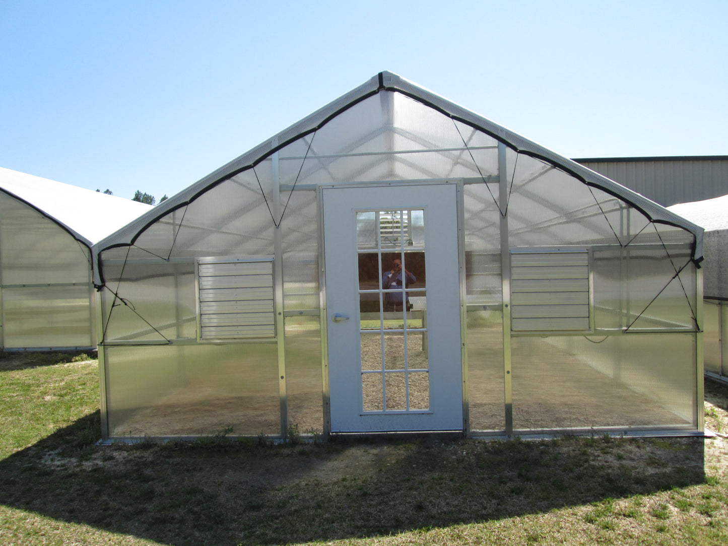 Whitney Educational Greenhouse Kit With 8FT High Walls