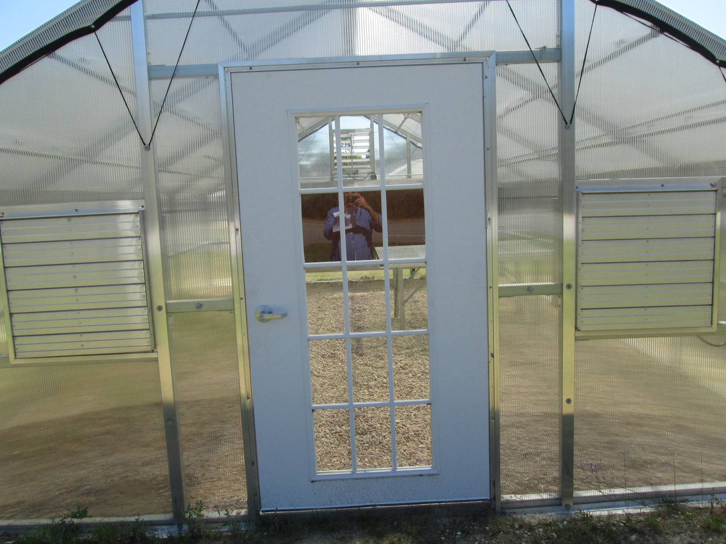 Whitney Educational Greenhouse Kit With 8FT High Walls