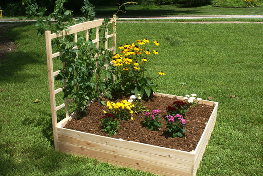 EDEN Raised Garden Bed with Trellis