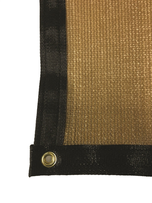 RSI Knitted Tan Privacy Cloth - 88% Shade Protection