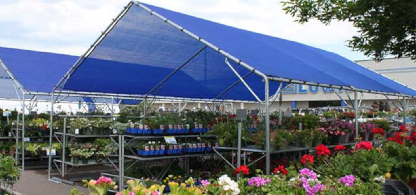 RSI 3 Season Knitted Blue Shade Cloth - 50% Shade Protection